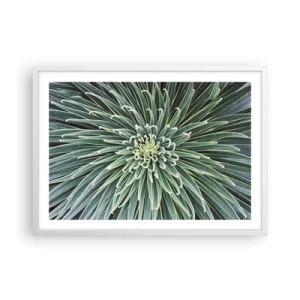 Plakat w białej ramie - Narodziny gwiazdy - 70x50 cm