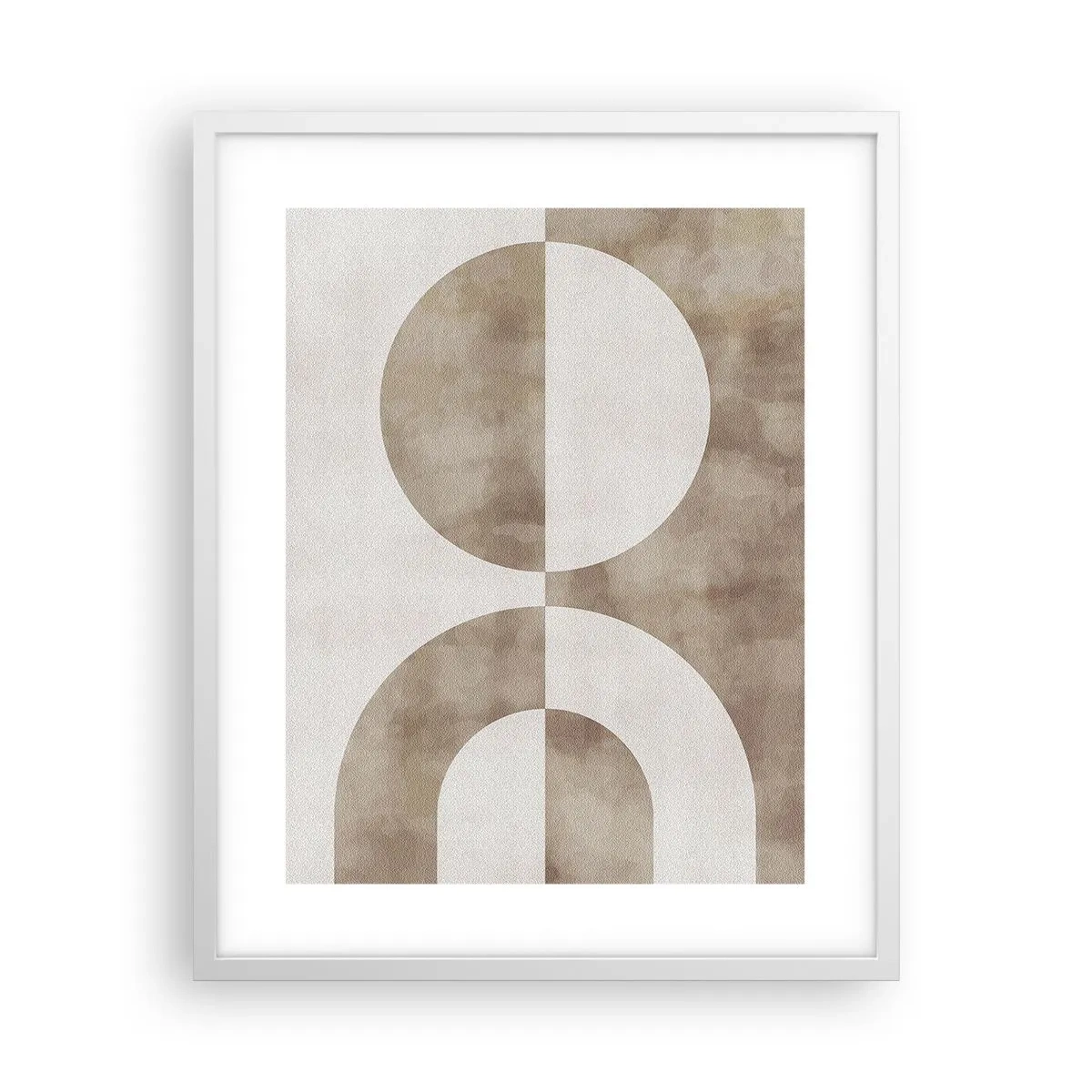 Plakat w białej ramie - Podobieństwa i różnice - 40x50 cm