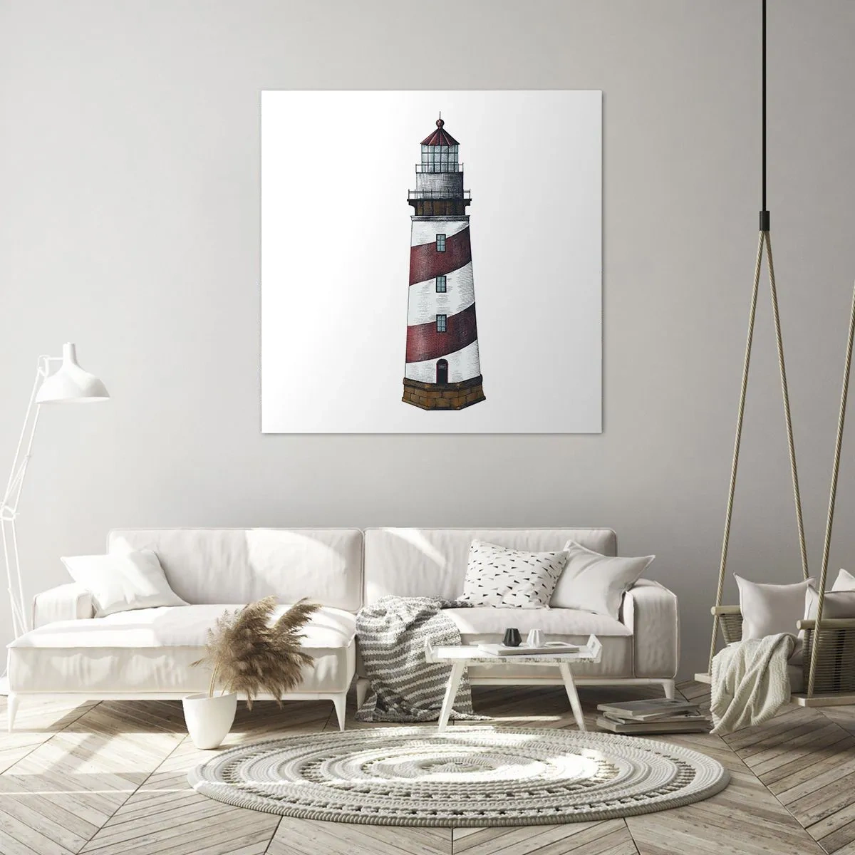 Obraz na płótnie - Zawsze na straży - 60x60 cm