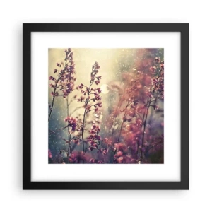 Plakat w czarnej ramie - Tajemniczy ogród - 30x30 cm