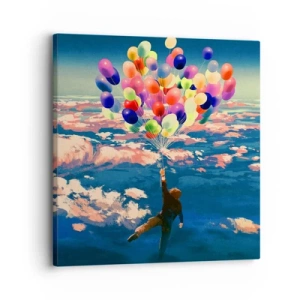 Obraz na płótnie - Spełnione marzenie dzieciństwa - 30x30 cm