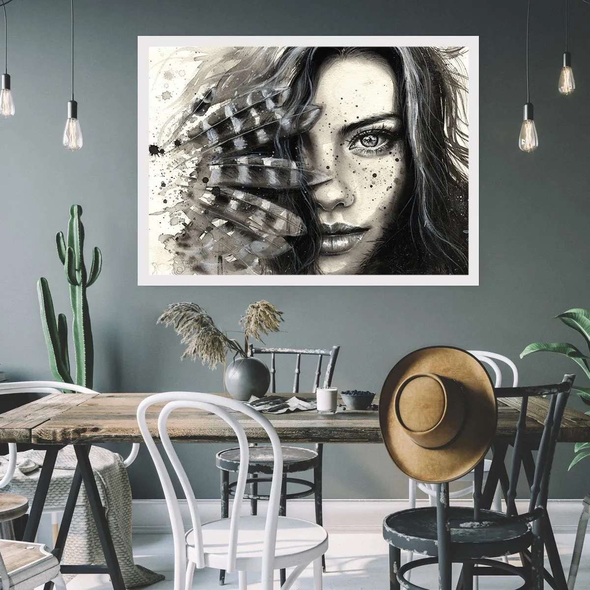 Plakat - Dzika piękność - 91x61 cm