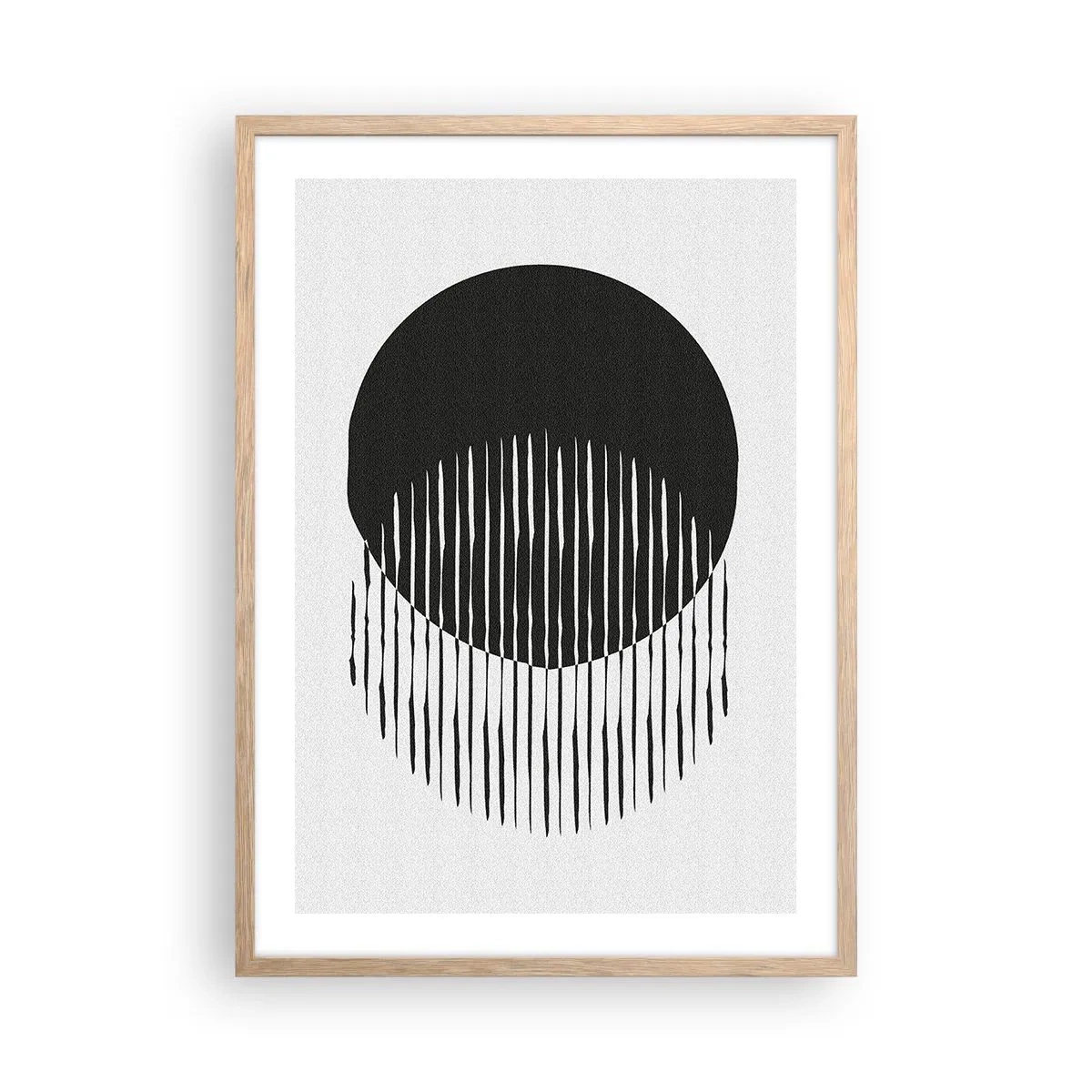 Plakat w ramie jasny dąb - Jego alter ego - 50x70 cm