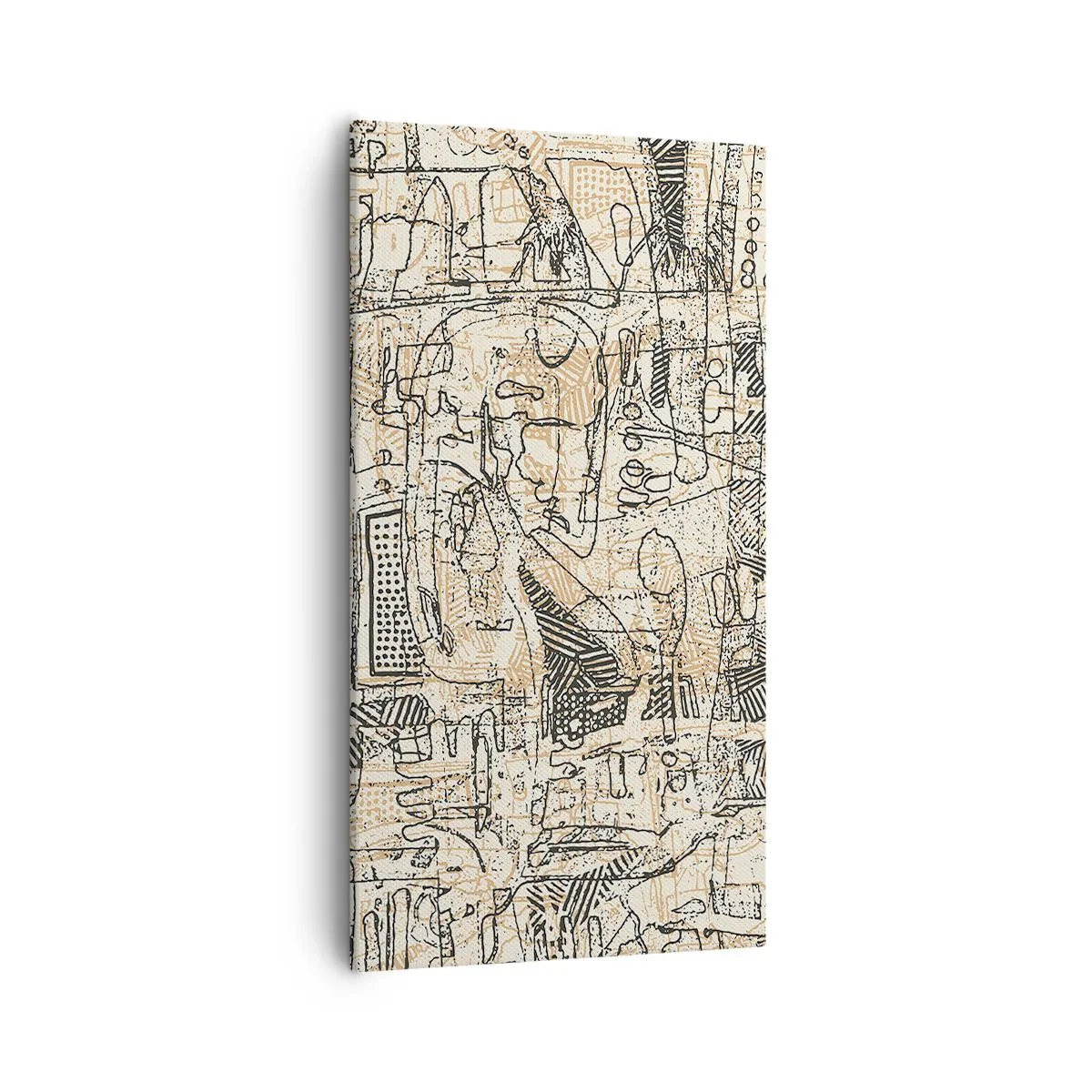 Obraz na płótnie - Czeka na rozszyfrowanie - 55x100 cm