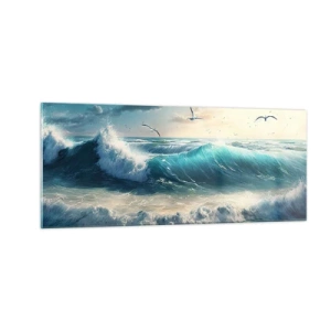 Obraz na szkle - Szumi tylko dla ciebie - 100x40 cm