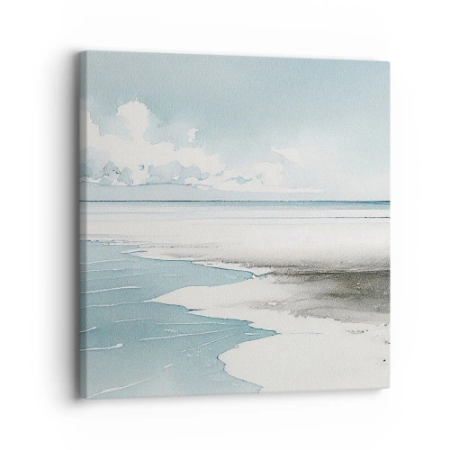 Obraz na płótnie - Łagodny przypływ - 30x30 cm