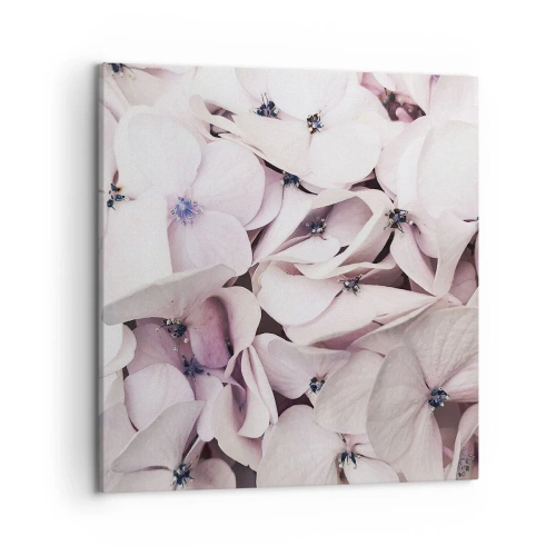 Obraz na płótnie - W powodzi kwiatów - 50x50 cm
