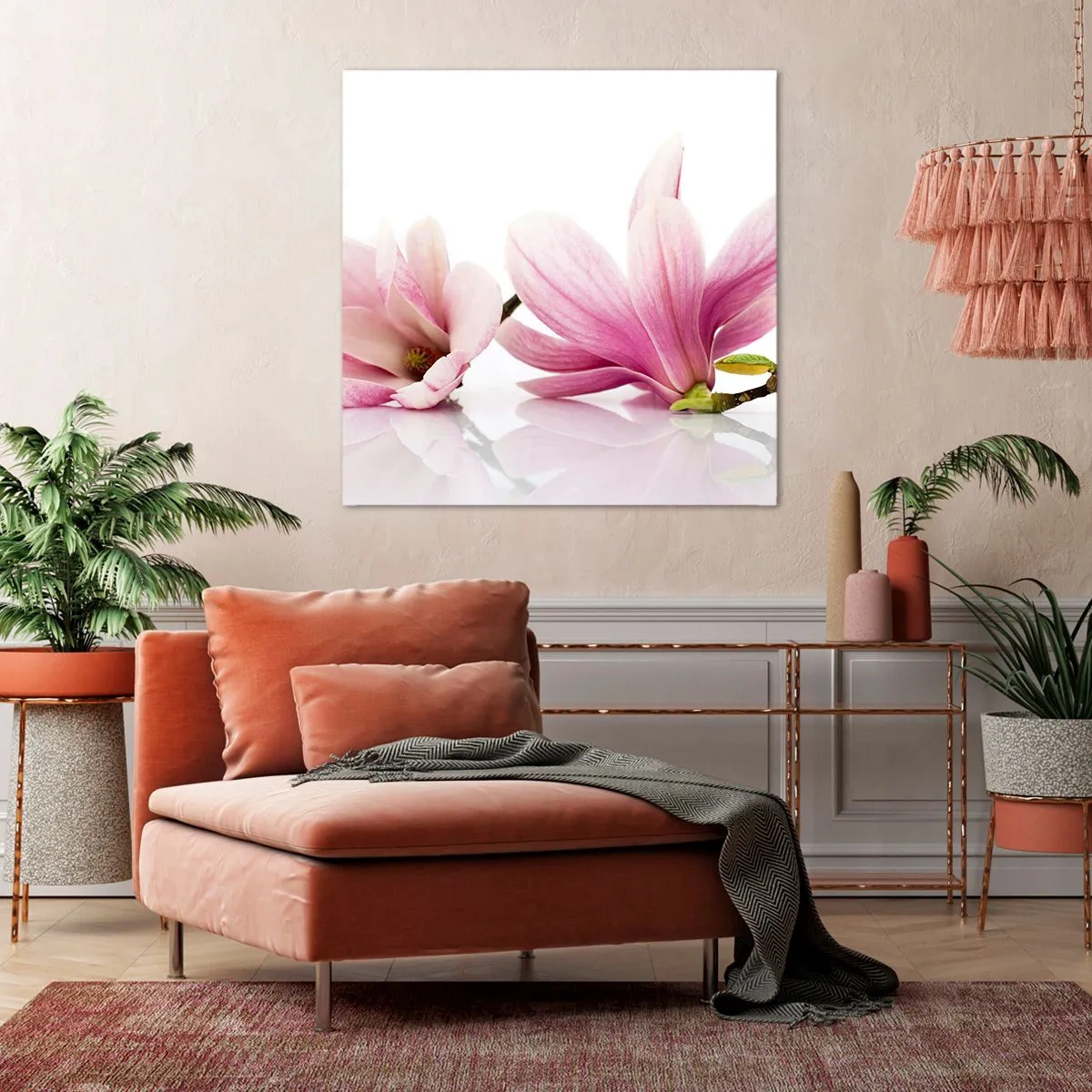 Obraz na płótnie - Delikatne jak powiew wiosny - 70x70 cm