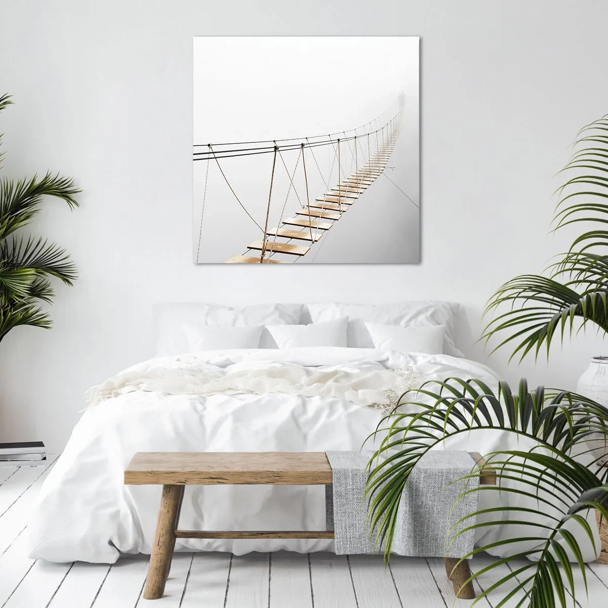 Obraz na płótnie - Dokąd cię zaprowadzi? - 50x50 cm