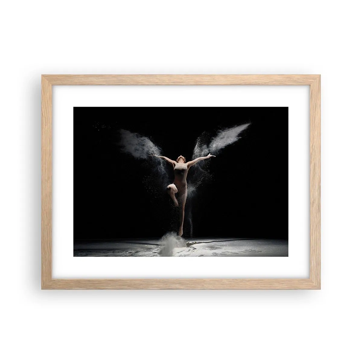 Plakat w ramie jasny dąb - Elfy istnieją - 40x30 cm