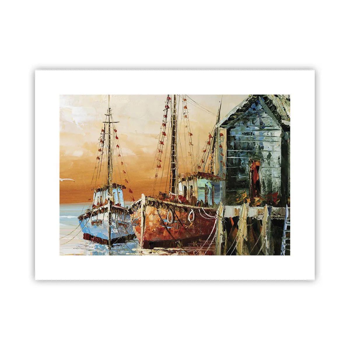 Plakat - Spokojny powrót - 40x30 cm