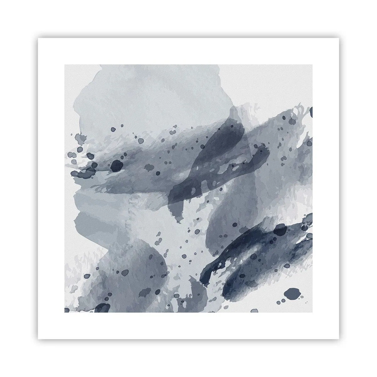 Plakat - Studium natury wody - 40x40 cm