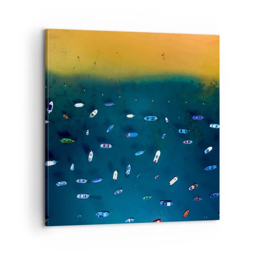 Obraz na płótnie - Wakacyjna gra - 60x60 cm