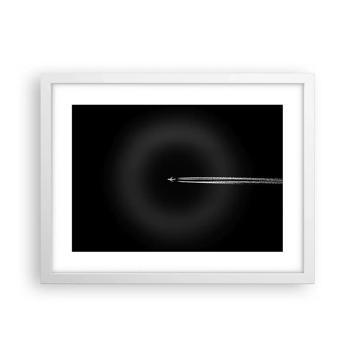 Plakat w białej ramie - W inny wymiar - 40x30 cm