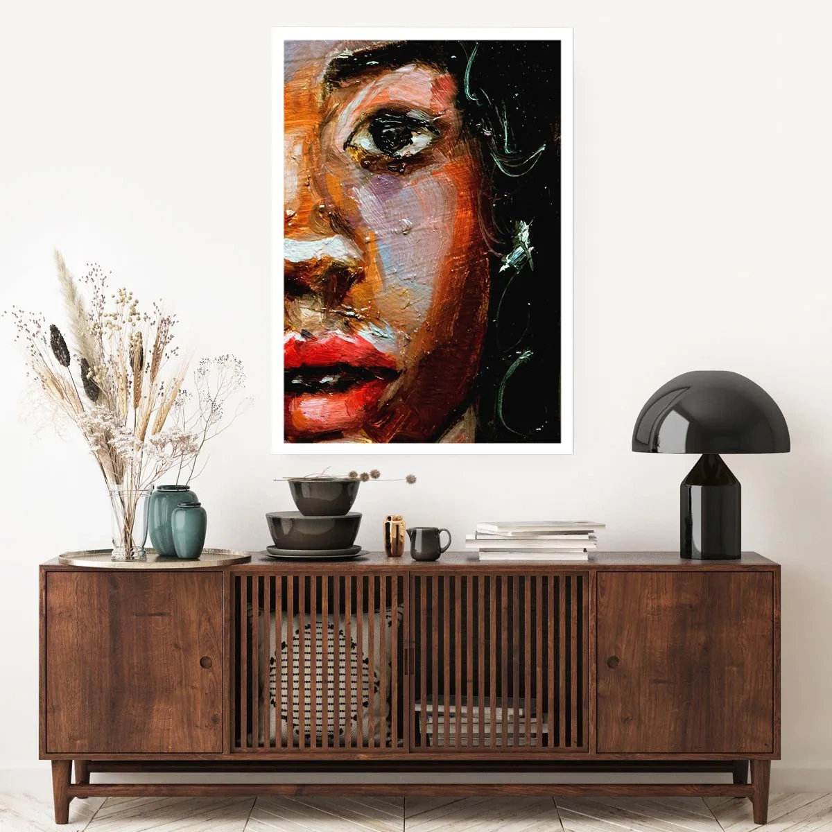 Plakat - Czerń i blask - 70x100 cm