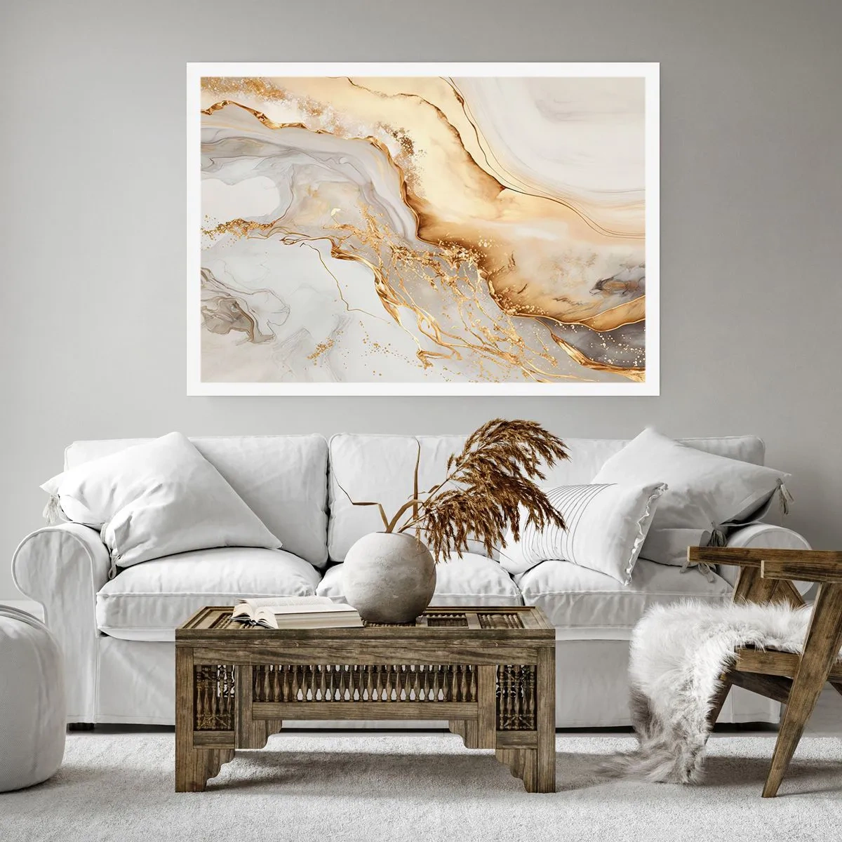 Plakat - Abstrakcja: piękno i dobro - 91x61 cm