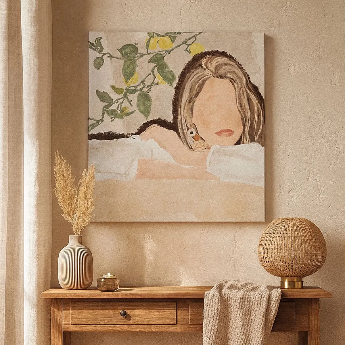 Obraz na płótnie - Piękność południa - 30x30 cm