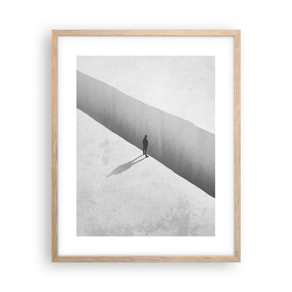 Plakat w ramie jasny dąb - Jasny cel - 40x50 cm