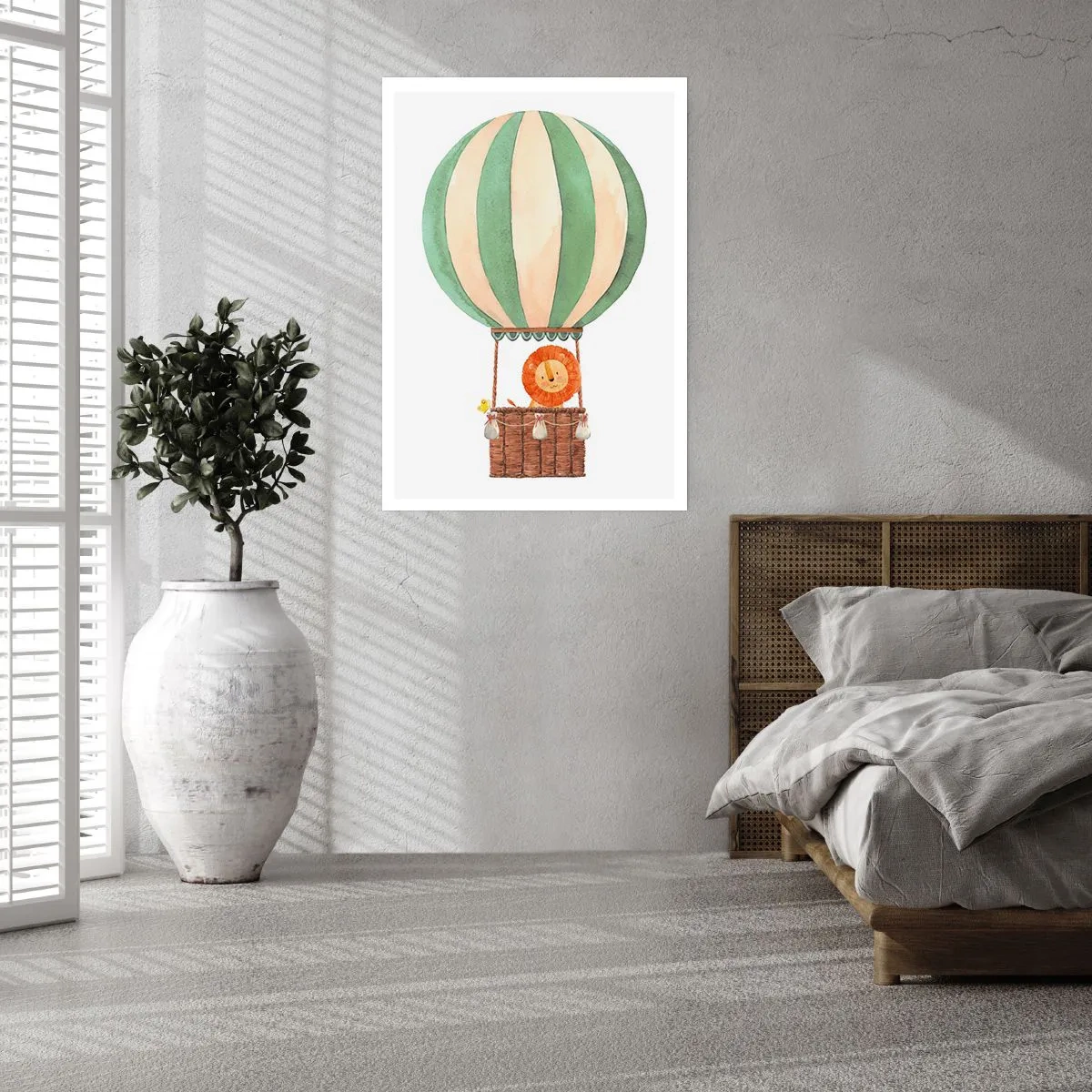Plakat - Podróże Leona - 40x50 cm
