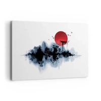 Vászonkép - Japán kilátás - 120x80 cm