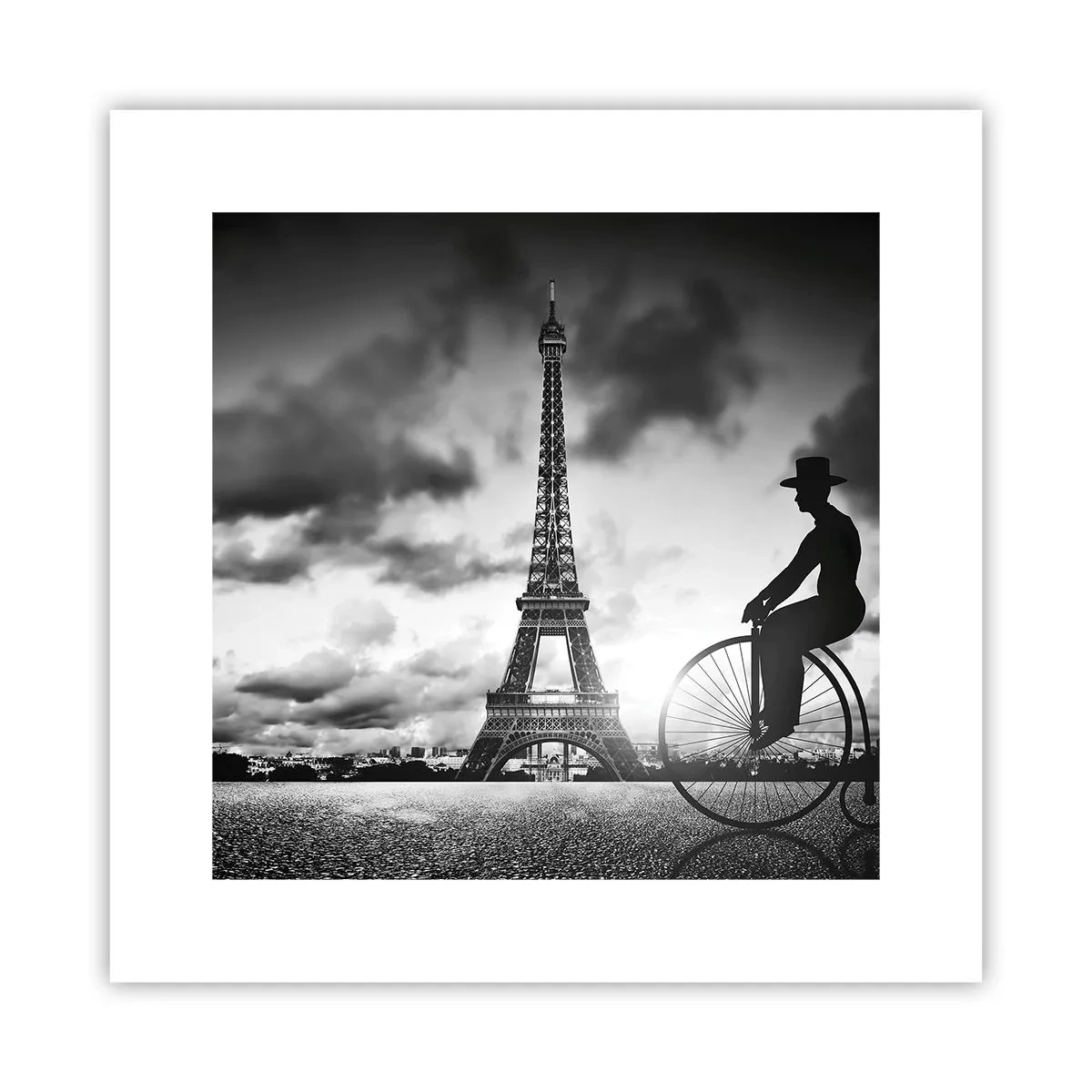 Plakat - Tęsknota do Belle Epoque - 30x30 cm