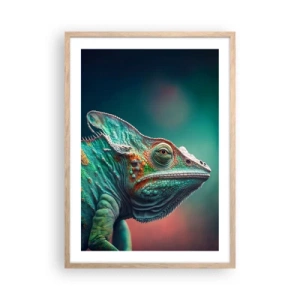 Plakat w ramie jasny dąb - Widzisz mnie? Niedobrze… - 50x70 cm