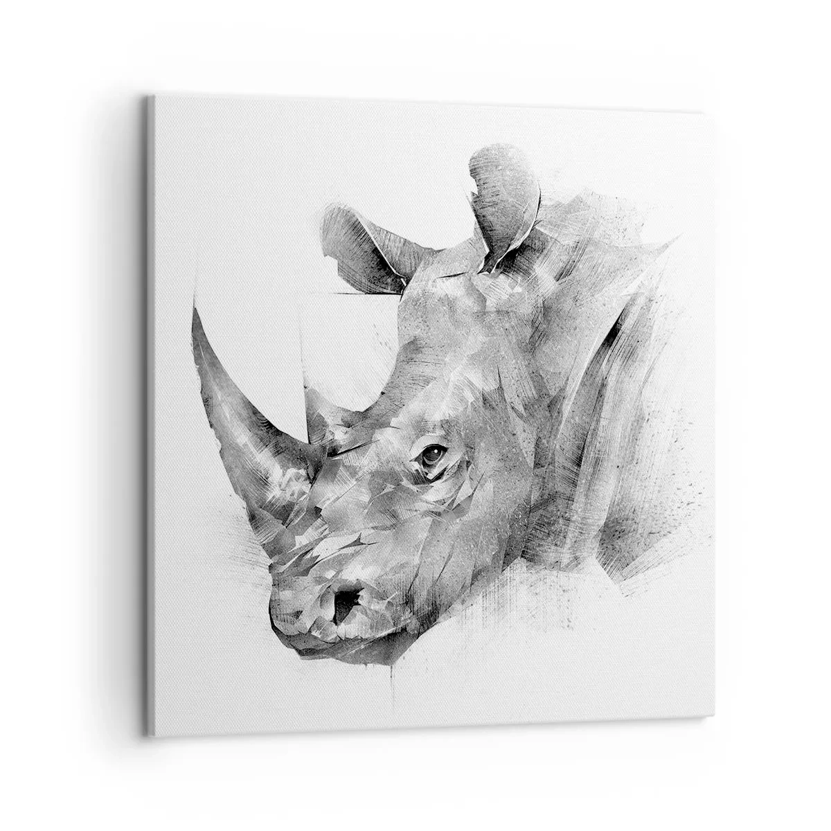 Obraz na płótnie - Afrykański portret - 50x50 cm