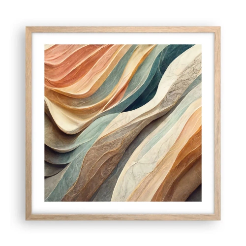 Plakat w ramie jasny dąb - Chwila przed zmianą - 50x50 cm