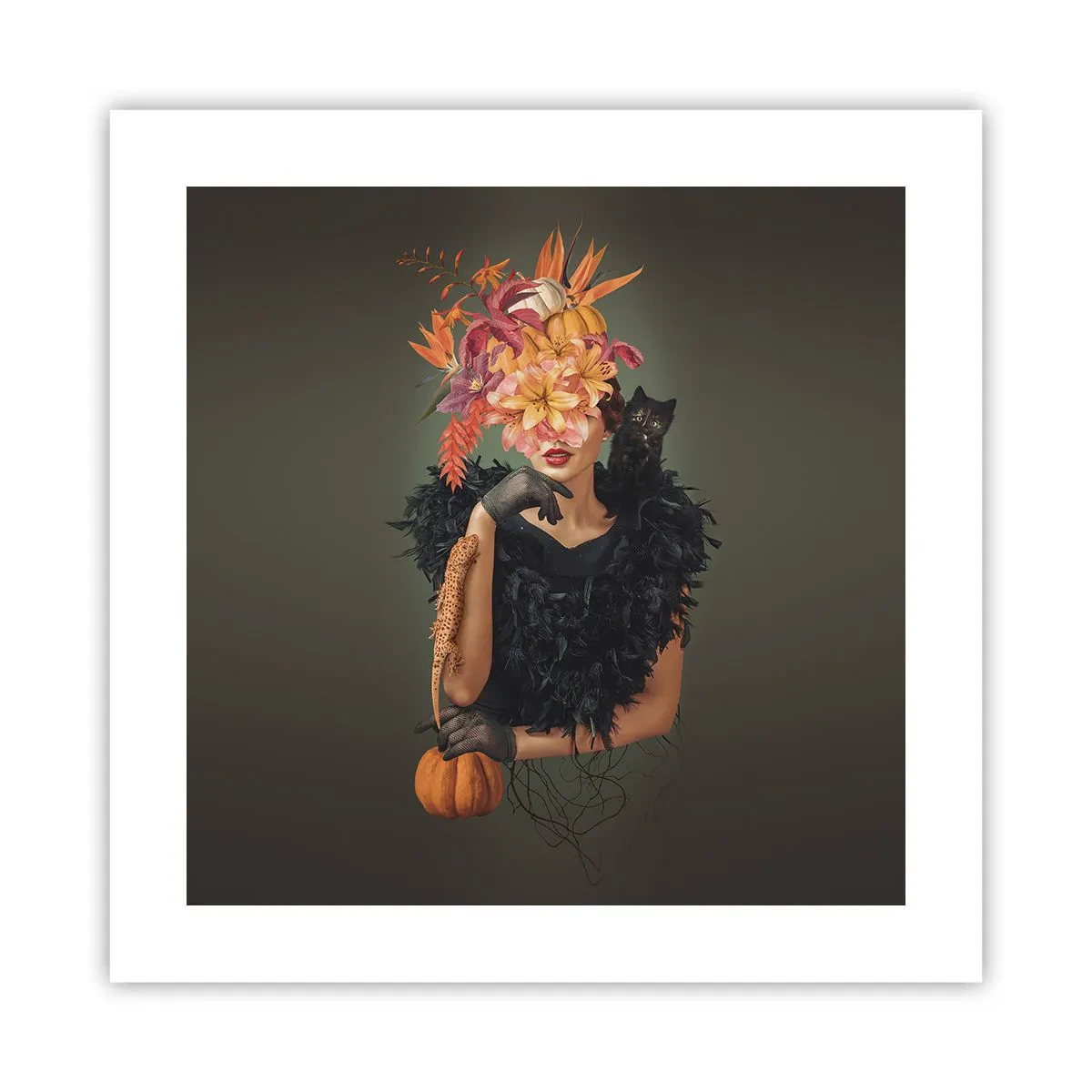 Plakat - Czar wiedźmy - 40x40 cm