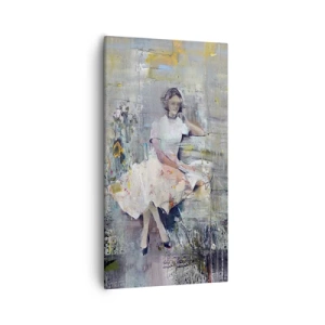 Obraz na płótnie - Klasyczna i nowoczesna - 55x100 cm
