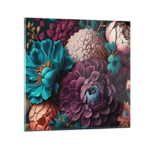 Obraz na szkle - Natura na bogato - 60x60 cm