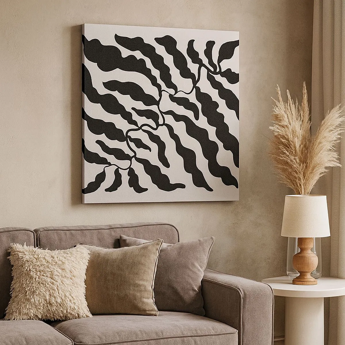 Obraz na płótnie - Natura kwadratu - 30x30 cm