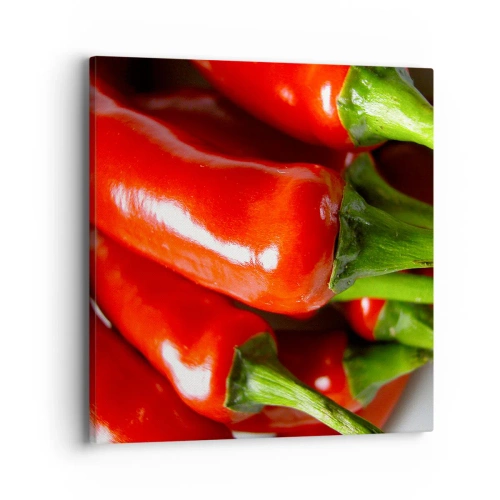 Obraz na płótnie - Soczyste, błyszczące, gładkie - 40x40 cm