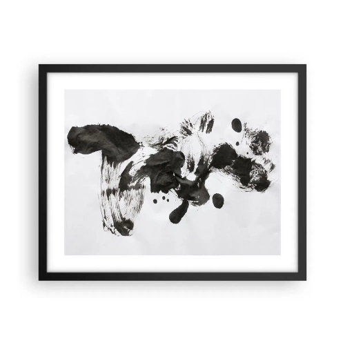 Plakat w czarnej ramie - W szaleństwie metoda? - 50x40 cm