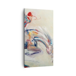 Obraz na płótnie - Trzymaj się, lecimy - 55x100 cm