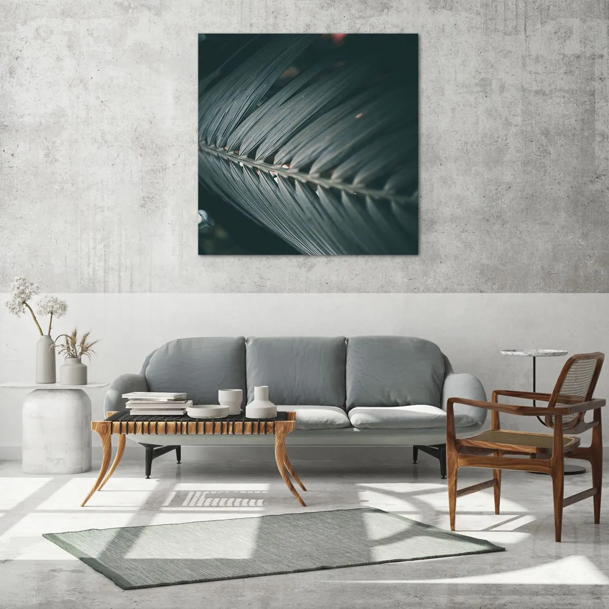 Obraz na szkle - Precyzja natury - 70x70 cm