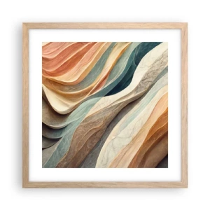 Plakat w ramie jasny dąb - Chwila przed zmianą - 40x40 cm