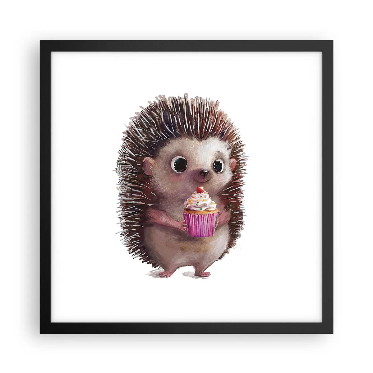 Plakat w czarnej ramie - Święto jest co dzień - 40x40 cm