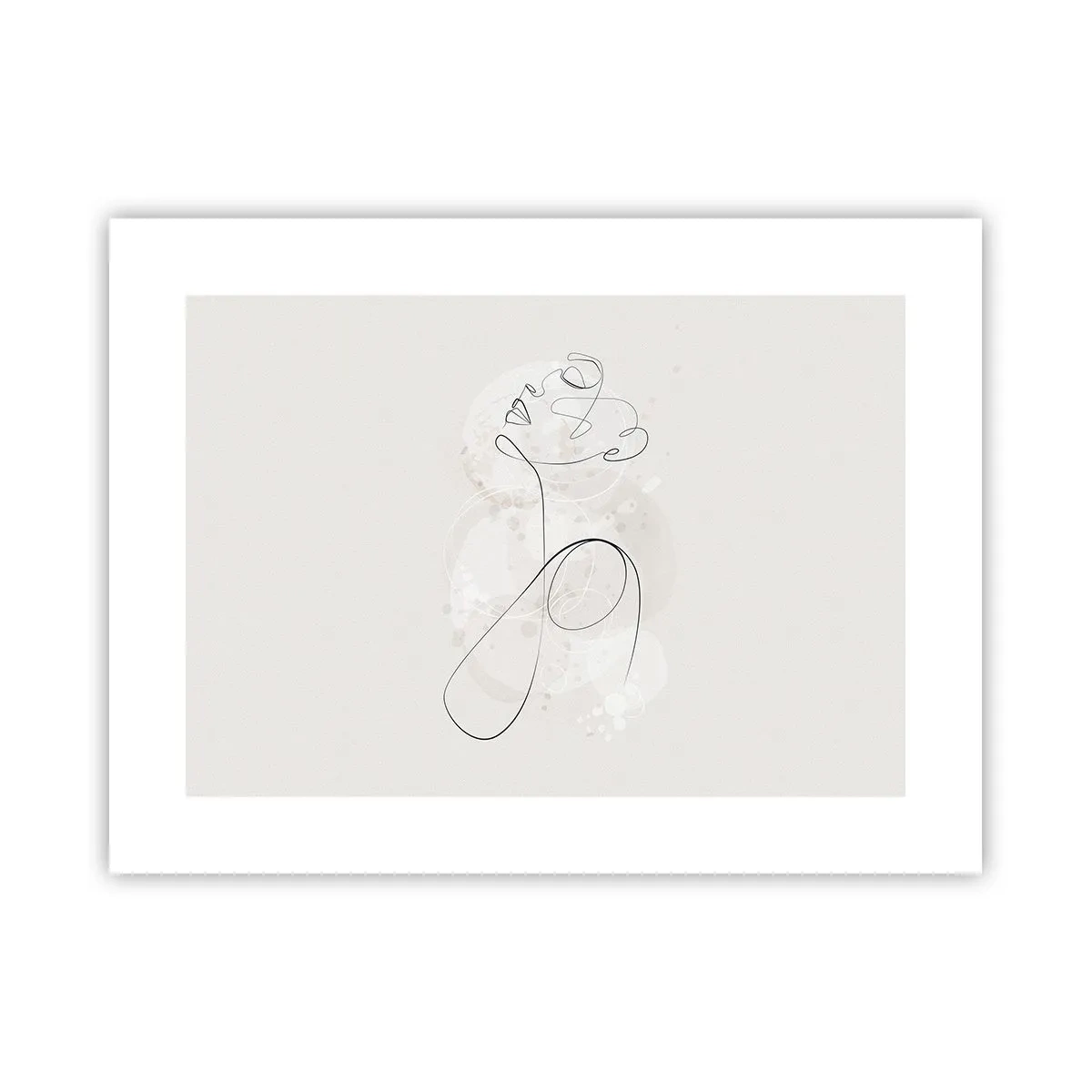 Plakat - Spirala piękna - 40x30 cm