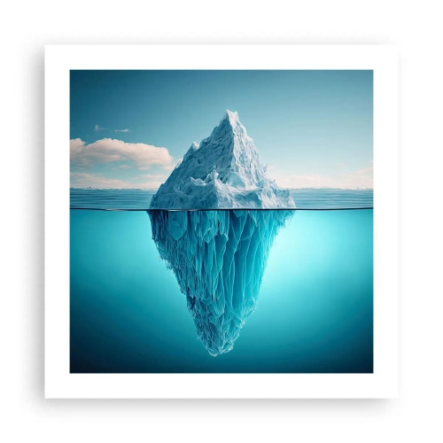 Plakat - Królowa lodu - 50x50 cm