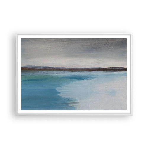 Plakat w białej ramie - Pejzaż horyzontalny - 100x70 cm