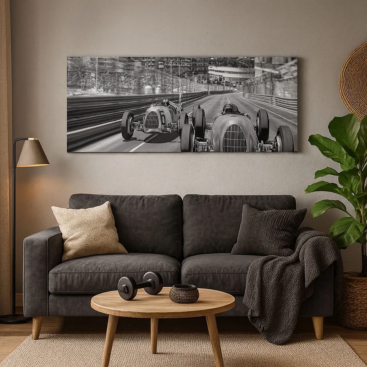 Obraz na płótnie - Dawno temu w Monte Carlo - 100x40 cm