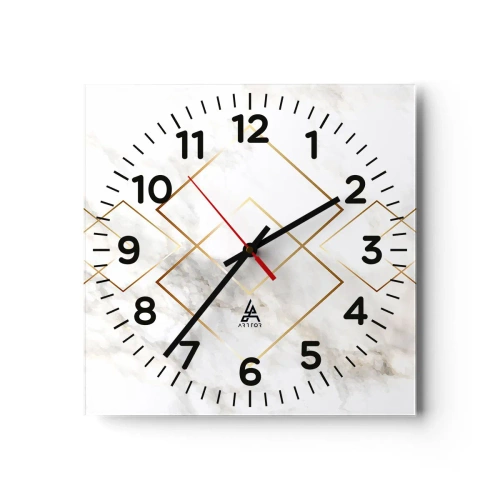 Zegar ścienny - Widok na nieskończoność - 40x40 cm