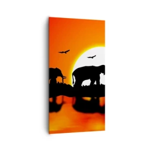 Obraz na płótnie - A wieczorem na małego drinka - 65x120 cm