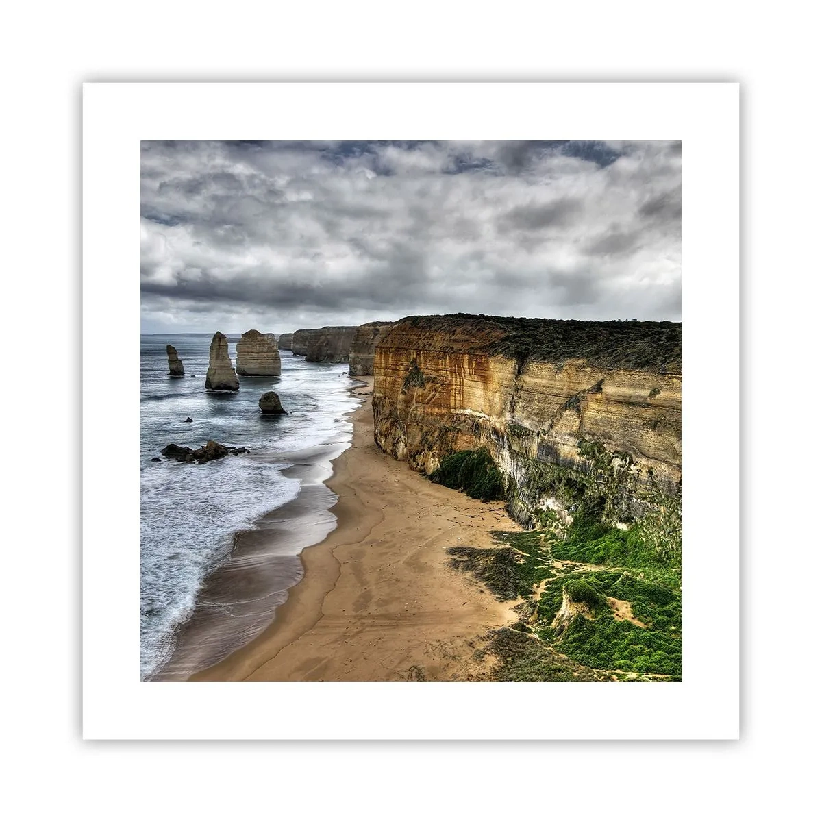 Plakat - Surowe piękno - 40x40 cm