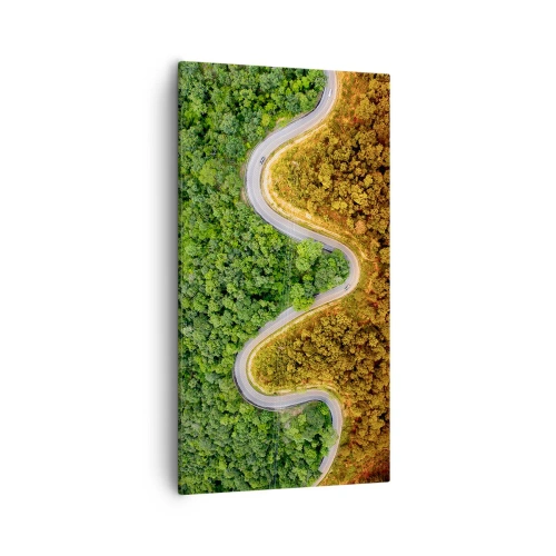 Obraz na płótnie - Granice i przełomy - 55x100 cm