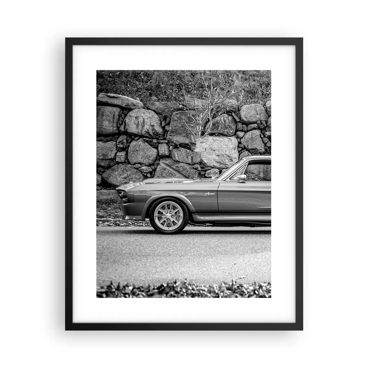 Plakat w czarnej ramie - Legenda lat 60. - 40x50 cm