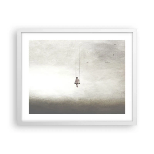 Plakat w białej ramie - Dziecko w nas - 50x40 cm