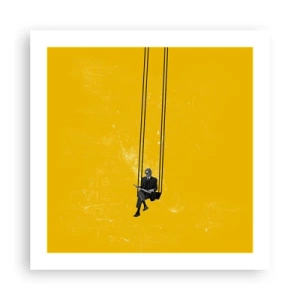 Plakat - Dzień jak co dzień - 50x50 cm