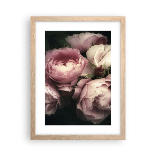 Plakat w ramie jasny dąb - Czar belle epoque - 30x40 cm